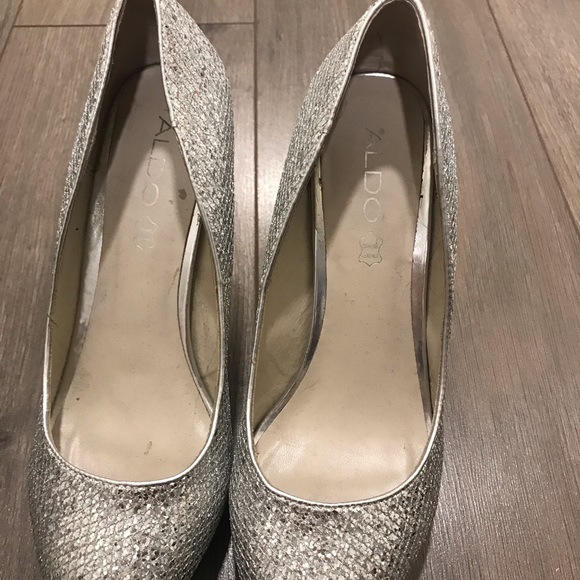 ALDO Silver Shoes - Picture 2 of 5